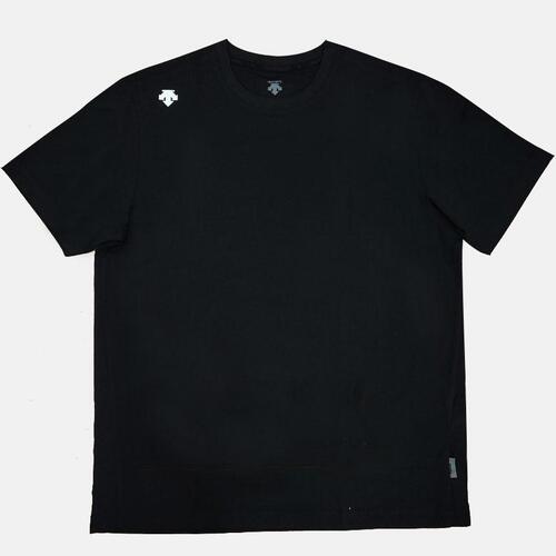 데상트 남자티셔츠 라운드넥티 터프 에센셜 반팔 티셔츠 SO123UTS11BLK