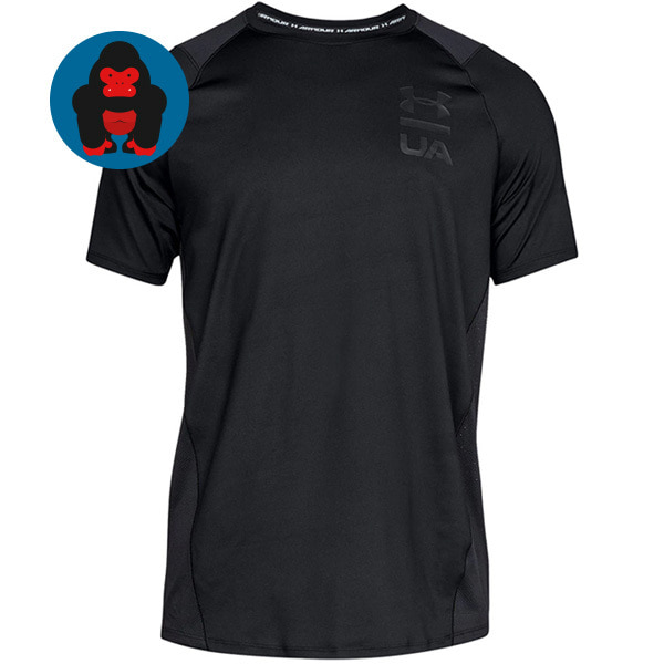 언더아머 기능성 티셔츠 UA MK-1 로고 그래픽 반팔 1320825-001 남성반팔티 언더아머티셔츠