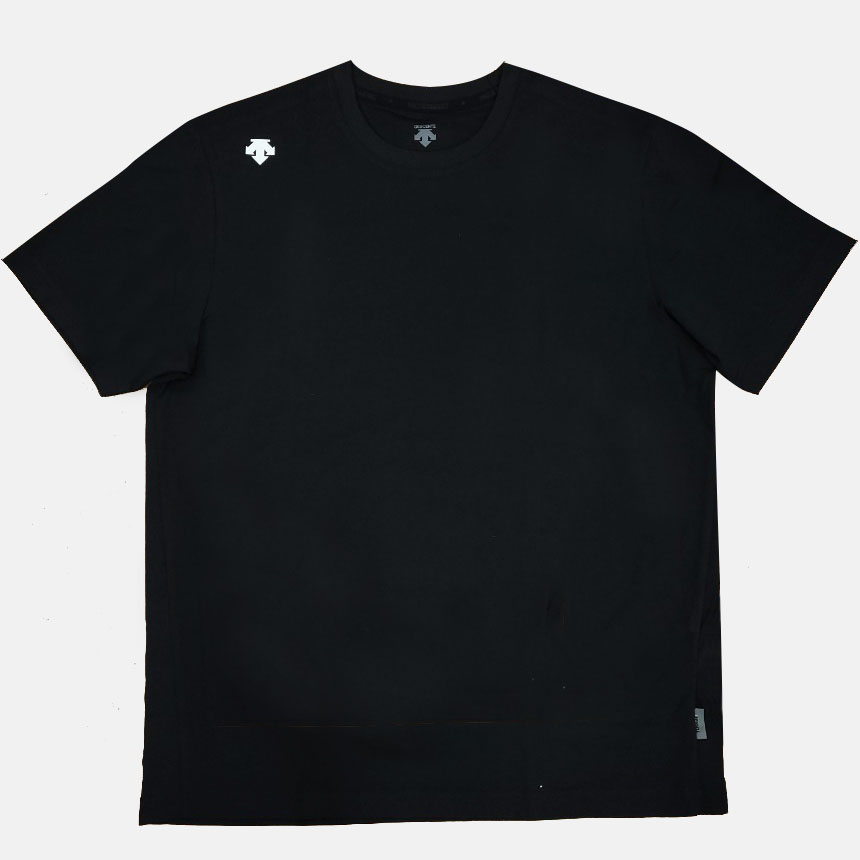 데상트 남자티셔츠 라운드넥티 터프 에센셜 반팔 티셔츠 SO123UTS11BLK