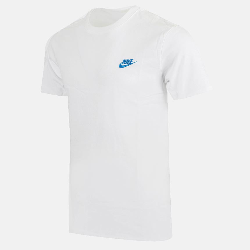 흰색면티 FD1184-100 남여라운드넥 운동티셔츠 나이키 클럽 DT 티셔츠 캐주얼티셔츠